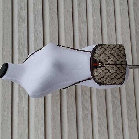 GUCCI GG WEB SUPREME OPHIDIA CROSSBODY BAG - Picture 2 of 13